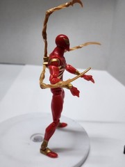 F Spiderman Hasbro Iron Spider Red & Gold Deco 2008 Marvel Legends Loose