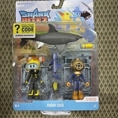 DEVSERIES Shark Bite 2 Game Pack w/Exclusive Virtual Code Shark Cage Diver – NEW