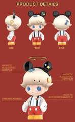 US SELLER – POPMART MEGA JUST DIMOO 400% Mickey Mouse – Authentic & Genuine
