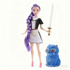 Cosplay K-Pop Devil Demon Hunters Singing Dolls Music & Light Collectible Figure