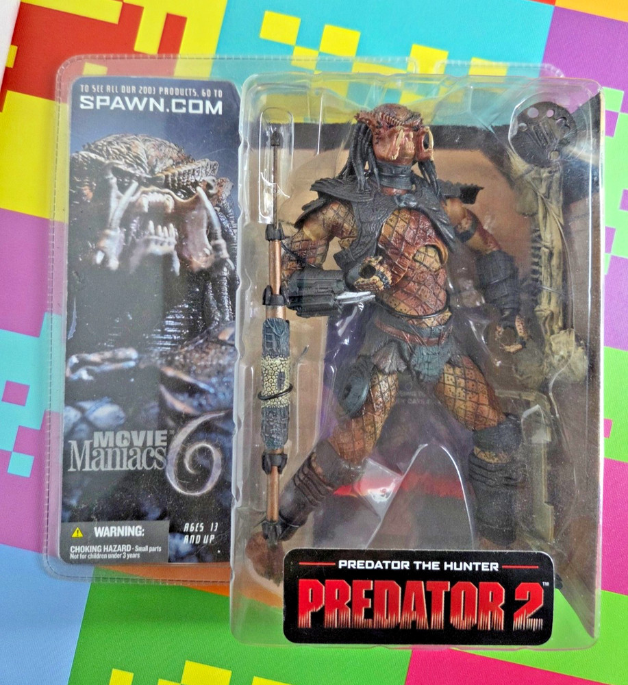 Predator 2 The Hunter Action Figure Movie Maniacs 6 McFarlane 2003
