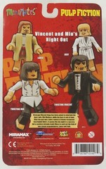 Pulp Fiction Vincent and Mia’s Night Out Minimates 4-Pack Daimond Select SEALED