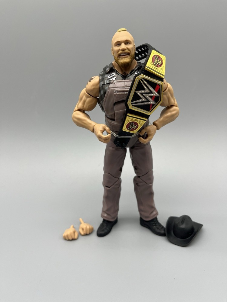 WWE Mattel Elite Brock Lesnar Wrestling Action Figure Series 99 Cowboy