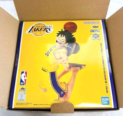 ONE PIECE x NBA Lakers Monkey D Luffy Figure Banpresto Japan Limited