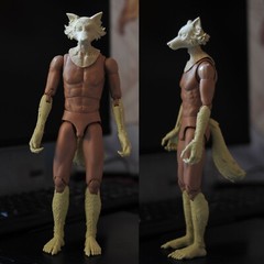 DIY CUSTOM 1/6 BEASTARS figure need 60days ship