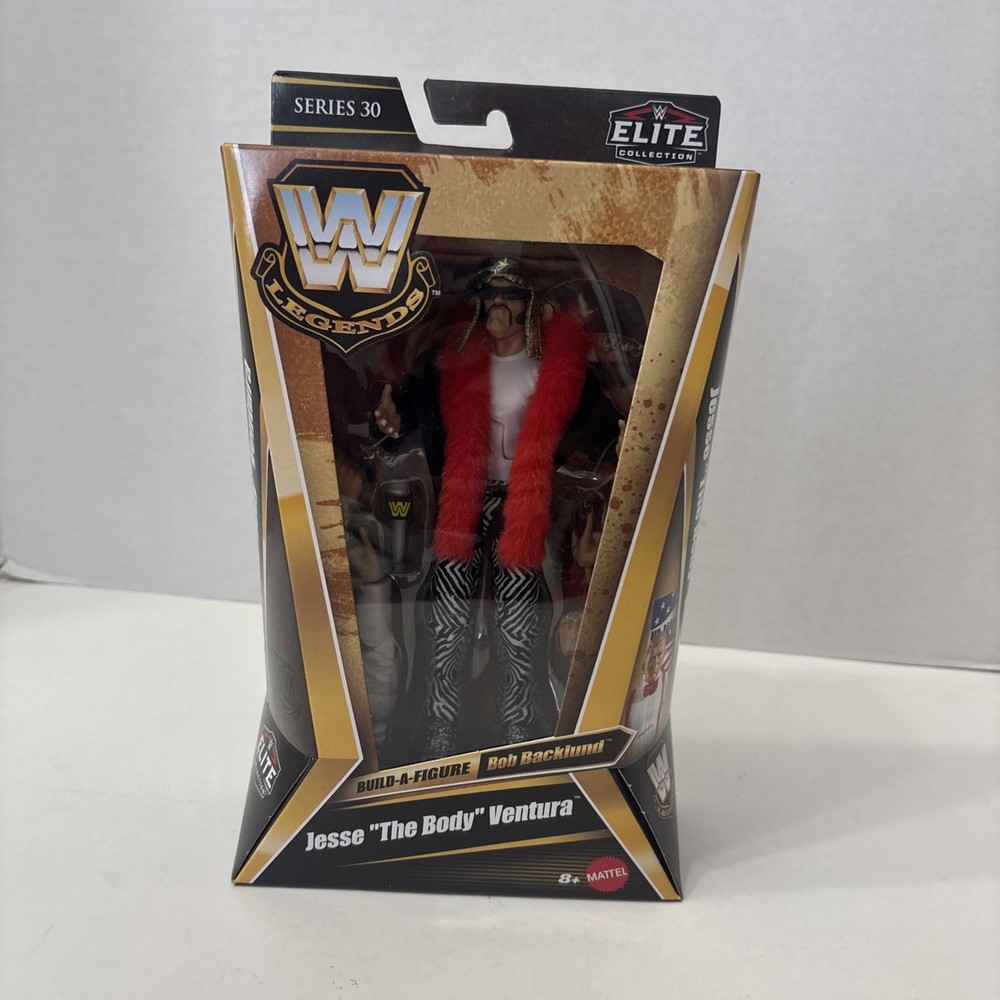 WWE ELITE LEGENDS JESSE “THE BODY” VENTURA Action Figure New