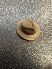 INDIANA JONES (Hat Accessory Only) Action Figure Part Fedora Hasbro 1/18 MINT