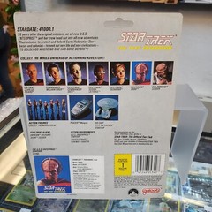 Galoob Star Trek TNG Michael Dorn (Worf) SIGNED AUTO AUTOGRAPH SEALED FIGURE
