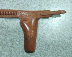 1960’s-70’s Auth/Orig Marx Johnny West Jamie Jay West Gun Belt Holster Nice Cond