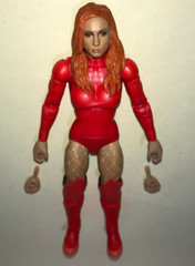 WWE Elite Becky Lynch figure Survivor Series ww diva wrestler red toy