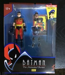 Mcfarlane DC Batman Animated Series Robin BAF Rene Montoya FAST SHIP