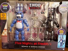 Jazwares FNAF Endo 01 Classic Bonnie and Shadow Bonnie Figure Set vault excl: