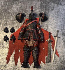 Mythic Legions Custom Red Centurian Knight Loose