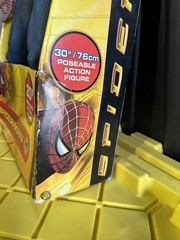 Spider-Man 2 Movie 2004 – 30″Spider-Man Action Figure ToyBiz Vintage Giant New