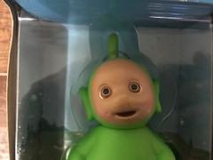 1998 Vintage (Playskool) “TELETUBBIES” (DIPSY) PVC Doll, NEW! RARE!