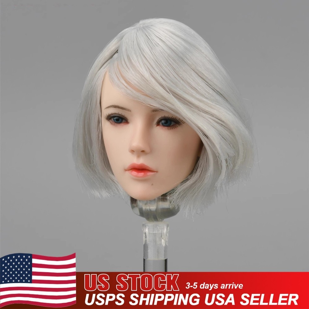 SUPER DUCK 1:6 SET019 Girl Head Sculpt For 12″ Female TBL PH 2B Figure Doll Body