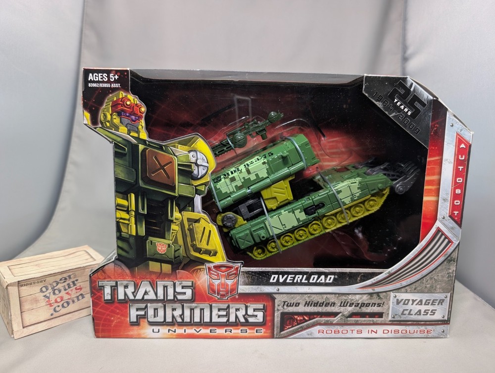 New Transformers Universe Voyager Overload Figure 25th Anniversary Over Load
