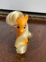 My Little Pony G4 Applejack Brushable Toy Friendship is Magic FIM MLP