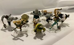 2008 Dreamworks Kung Fu Panda Collectible 2” Mini Figures Lot of 10