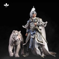 JxK 1/6 Bengal Tiger White Tiger Figure Animal Model Collect Toy Statue