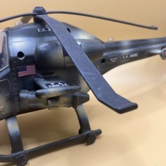GI Joe 2001 Funrise Hasbro Power U.S. Army Helicopter 2HQ-12 Works Lights Sounds