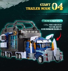 Miniforce Dinoid Warrior Dino Commander 4 Mode Transforming Robot Trailer Toy