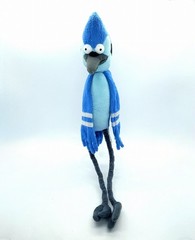 Regular Show Mordecai Pullstring Talking 16″ Plush Not Working Jazwares 2012