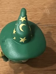 Lost Kitties Meowlin Toy Green Magic Wizard Cat Series