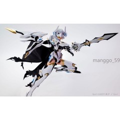White Dragon Knight Galahad 1/12 Action Figure Model Assembly Kit Statue 17 cm