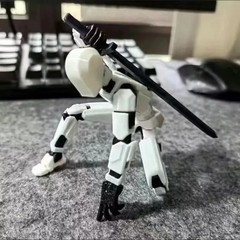 Dummy 13 Model Kit 3D Printed Articulated Robot Snap Fit Figure