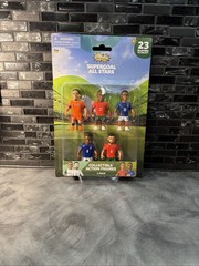Supergoal All Stars, Soccer, 5 Pack, Collectible Action Figures World Cup