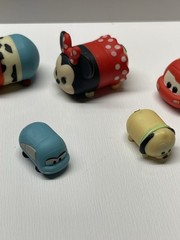 Lot 7 Disney Tsum Tsum Light McQueen/Tow Mater Medium + Minnie Mouse & Toy Story