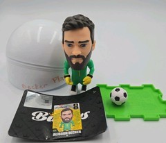 Zuru Ballers World Cup FIFA 2026 Figurine Alisson Becker #1 Brazil Field Plate 9