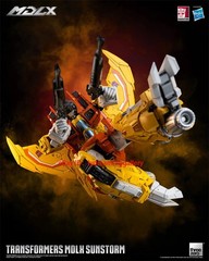 Threezero MDLX transforming Sunstorm 7.9in Limited Collectible Action Figure