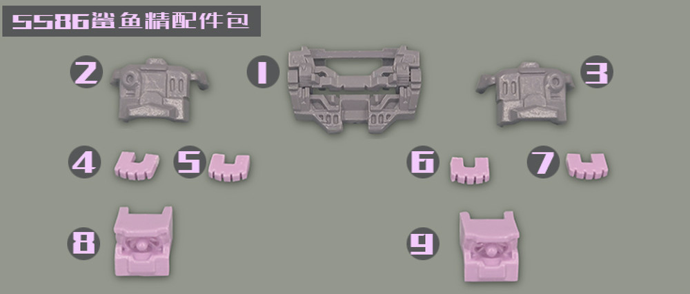 Go Better studio GB1043 upgrade kit for SS86 GNAW,in stock!