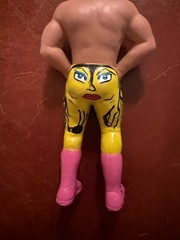 Ravishing Rick Rude LJN Style Xox Custom Figure Excellent Condition Solid Rubber