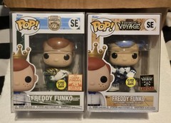 Freddy Funko Pop Glows Blue Ranger Voyage LE 250 & Glows Green Ranger LE 4000