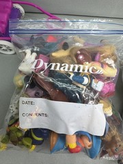 Mixed Toy Figures Lot 4 Lbs 14 Oz Barbie Little Tikes Animals Disney & More