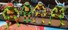 Teenage Mutant Ninja Turtles: Mutant Mayhem Basic Figure Turtle 4-pcs USAship