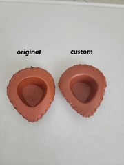 Custom Movie Accurate Toy Story Woody Doll Hat Thread Stitch