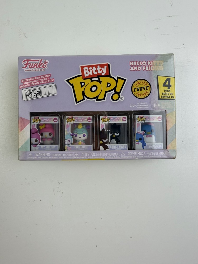 Funko Bitty Pop! Hello Kitty and Friends Vinyl Mini-Figures 4-Pack For Age 3+