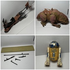 Star Wars Vintage 40 Toy – Action Figures BUNDLE – LOT – READ DESCRIPTION