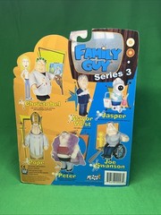 Mezco Family Guy Joe Swanson Series 3 Sealed Action Figure, Trophy