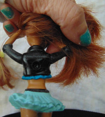 Lot of 2 Mattel 2007 McDonalds Barbie Roller Derby action figures dolls 5.25 in