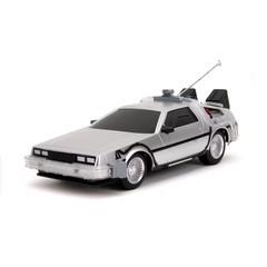 Hollywood Rides: Back to the Future DeLorean Time Machine RC (R/C) 1:16 Car 🆕