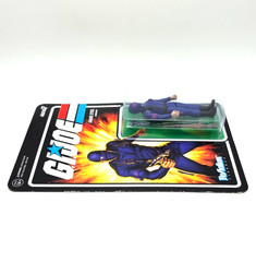 Super 7 G.I. Joe Reaction Figures Wave 1A Purple Snake Eyes.