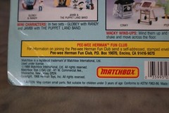 Matchbox 1988 Pee Wee Magic Screen action figure (NEW, sealed)