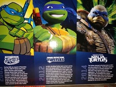 Nickelodeon 2015 History of Teenage Mutant Ninja Turtles Leonardo Figures Set
