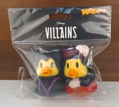 Disney Villains Maleficent & Captain Hook Rubber Ducks Duckalooz New