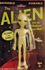 ALIEN Bendable / Posable – Glow-in-the-Dark – Action Figure – 6.5″ – Ages: 3+!!